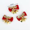 Christmas Bowknot Bells: Tree & Gift Decorations, Sealing Ties, Hair & Handmade Accessories