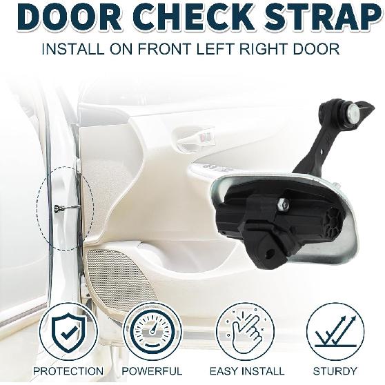 Ogranicznik paska drzwi do Chevrolet HHR Trwały Nr 25800726 | Przedni Lewy Prawy Ogranicznik Drzwi Zestaw Ramienia Sprawdzania Drzwi 1 szt.