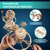 Ugears Mechaniczny Tellurion 70167 Drewniane Rękodzieło Modelarstwo Bez Kleju i Narzędzi dla Dorosłych Dzieci Puzzle, i Zestaw, Wymagane, i