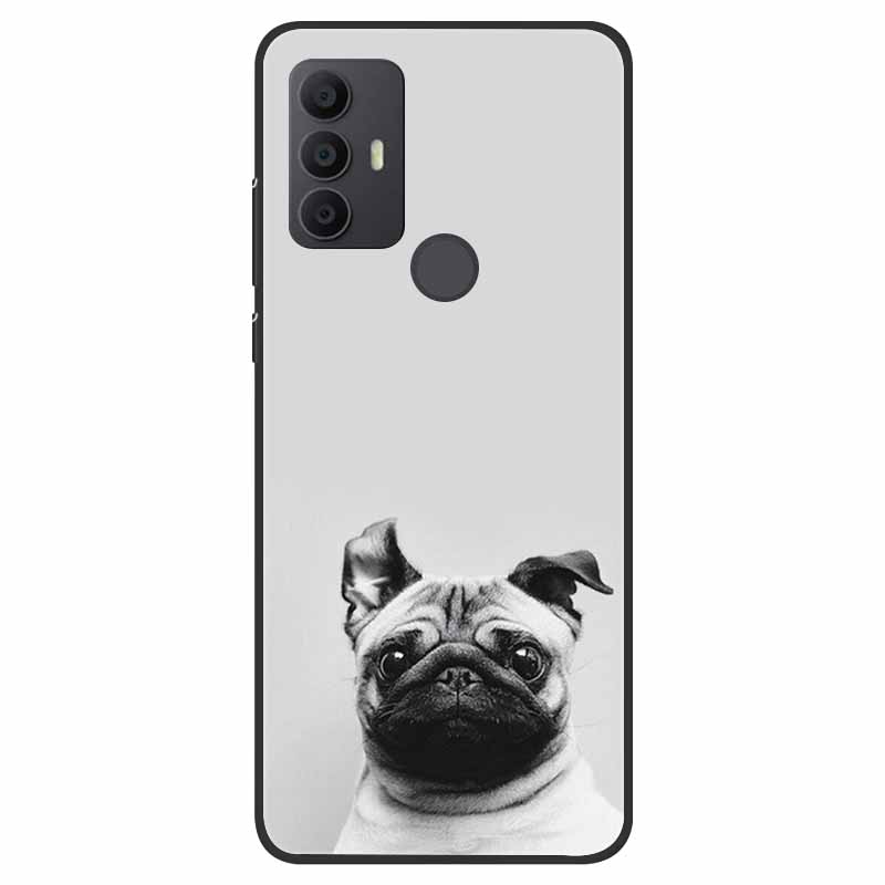 For TCL 30 SE Case 305 306 Soft Silicone Cool Cartoon coque For TCL 306 305 Back Cover Para TCL 30SE Cases Fashion TPU Fundas
