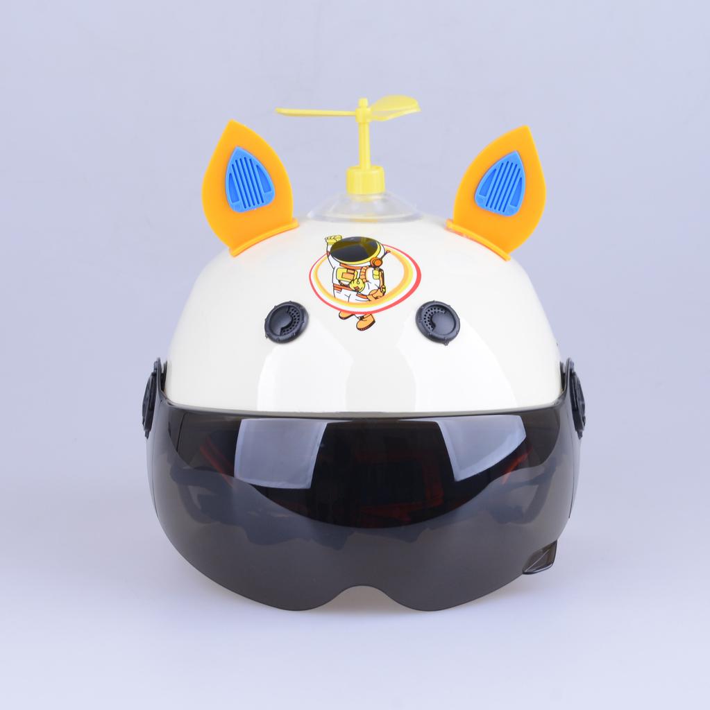 Children's Half Helmet Electric Vehicle Anti-fog Helmet Summer Full Helmet Boys and Girls Elementary School Helmet