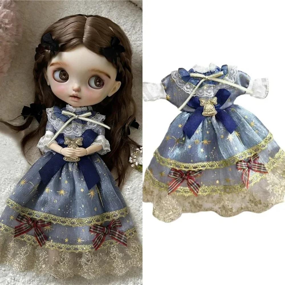 Per Bambola Blythe Cappotto Coniglietto Dolce Vestito Abbigliamento Pizzo Vestito Principessa Vestiti Carini per Bambina Per Bambola BJD 6/1 OB24 OB22 Accessori