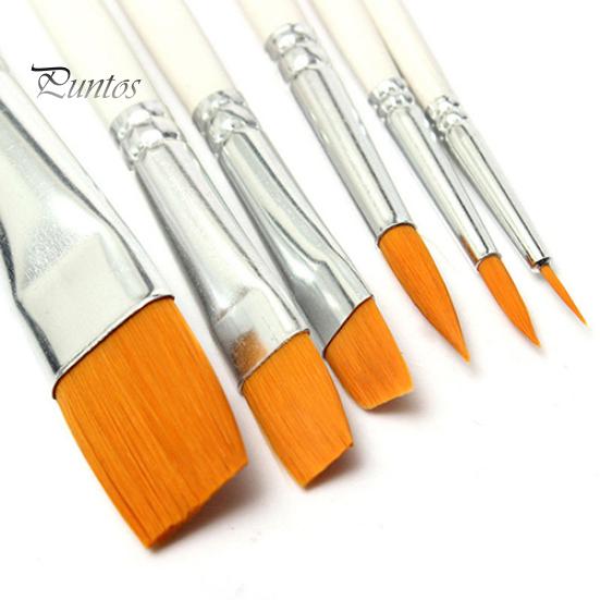 

6x профессиональные кисти для рисования, акриловое масло, акварель, кисть для художника