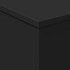 LED Coffee Table Black 50 x 50 x 40 cm