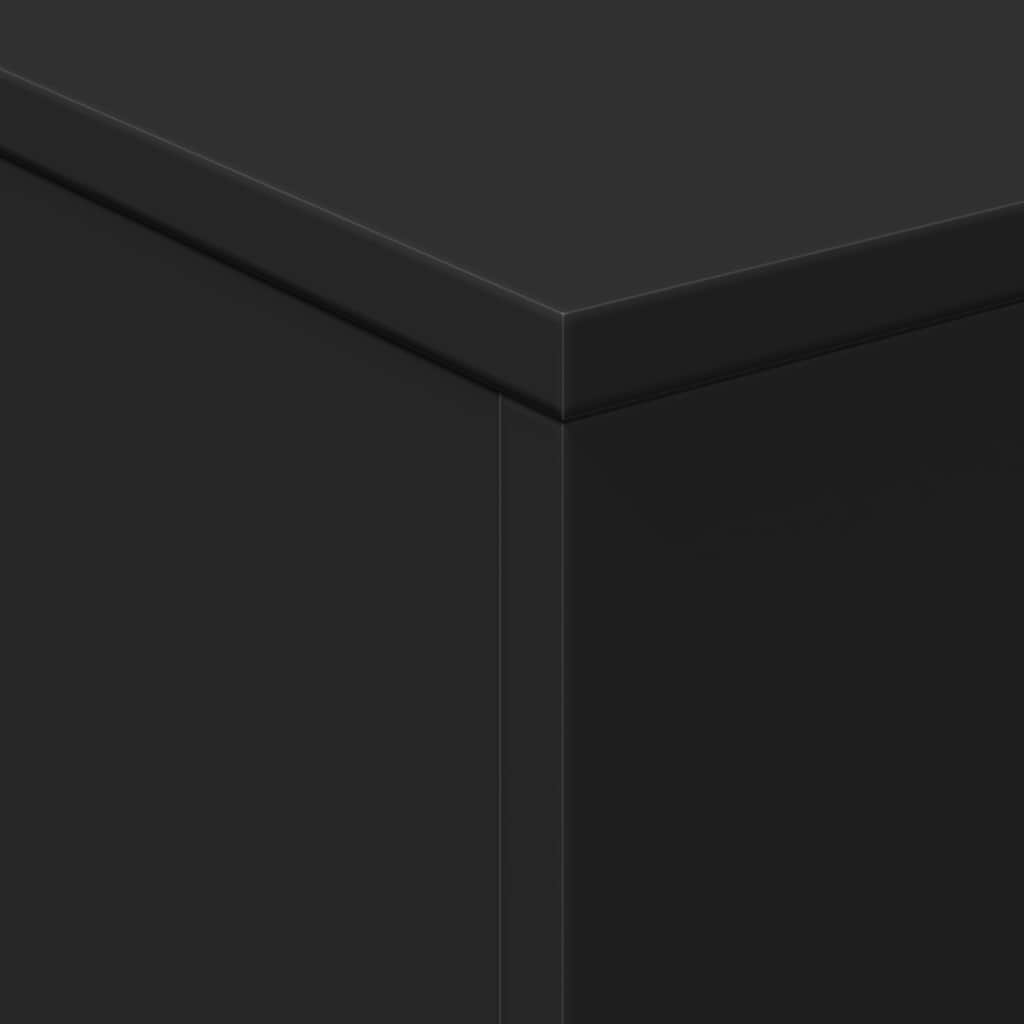 LED Coffee Table Black 50 x 50 x 40 cm