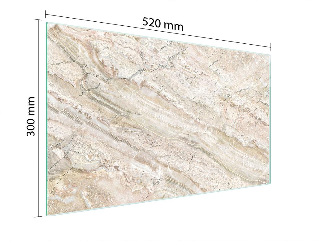 SZKLANA DESKA DO KROJENIA 52x30 MARMUR