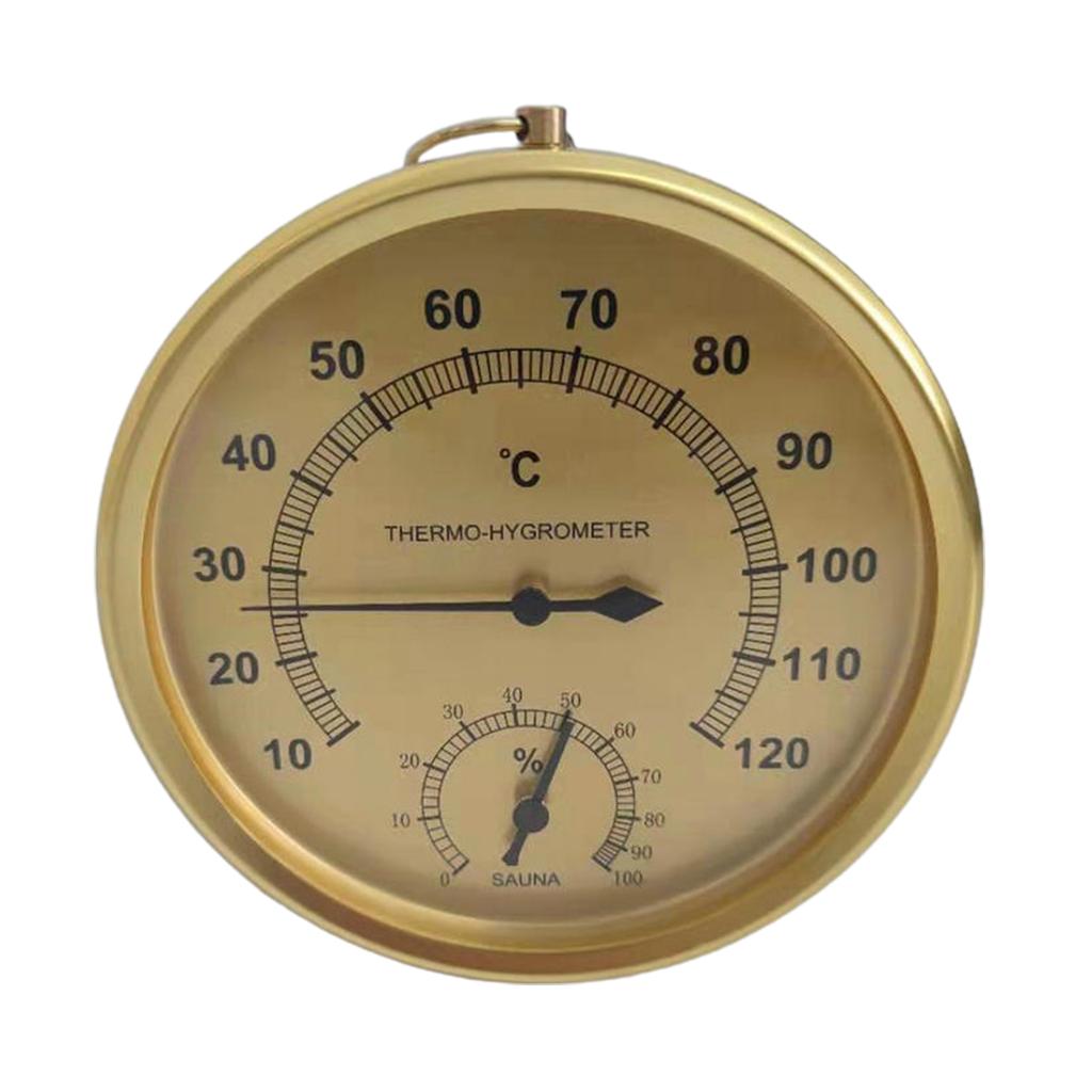 Mini-LCD-Thermometer, Hygrometer, digitales rundes Innenthermometer, Hygrometer, LCD-Display, Temperatur- und Feuchtigkeitsmessgerät