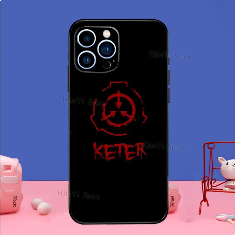 

SCP Special Containment Case For iPhone 16 15 13 11 14 Pro Max 12 Mini Plus XR X XS Max Silicone Phone Cover iPhone XR