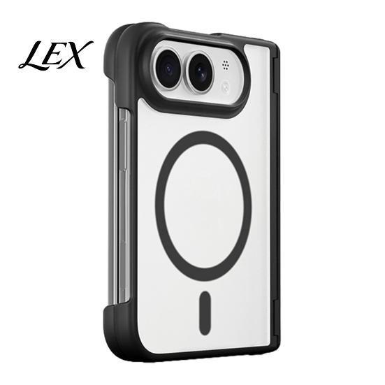 Magnetic Phone Case for iPhone-Duo, Shockproof Folding Cellphone Scratch Resistant Protective Cover, Professional Mobile Shell, Accessories Protection