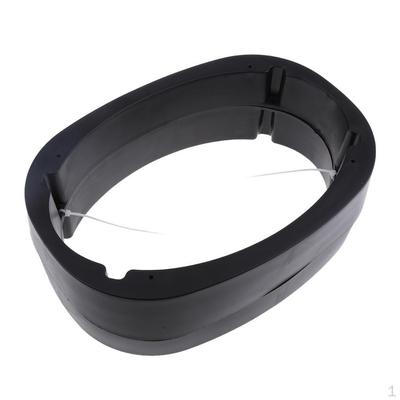 1 Par de Espaçadores de Alto-falante Estéreo de Áudio 6"x9", Chicotes Adaptadores de Plástico, Acessórios para Carro