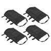 4 Pcs Canopy Weights Sand Bags Heavy Duty 600D Oxford Fabric Tent Leg Sand Bags Holds 35lbs Windproof for Outdoor