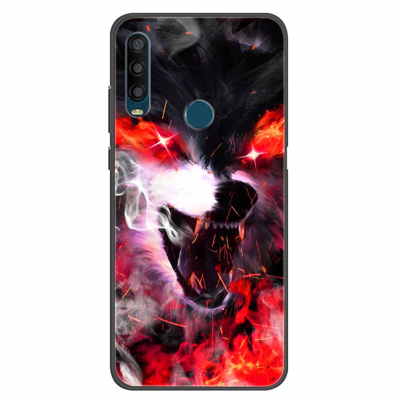 Voor Alcatel 3L 2020 Hoesjes Gedrukte Kat Zacht Siliconen Achterkanten voor Alcatel3L 3 L 2020 5029Y 5029 5029D Fundas Capa Coque 6.22