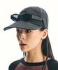 SSY Slow Workers Club Nylon Long Bill Cap Black