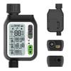 Temporizador de Riego Impermeable Controlador Automático de Temporizador de Riego con Sensor de Lluvia Sistema de Riego Inteligente para Jardín