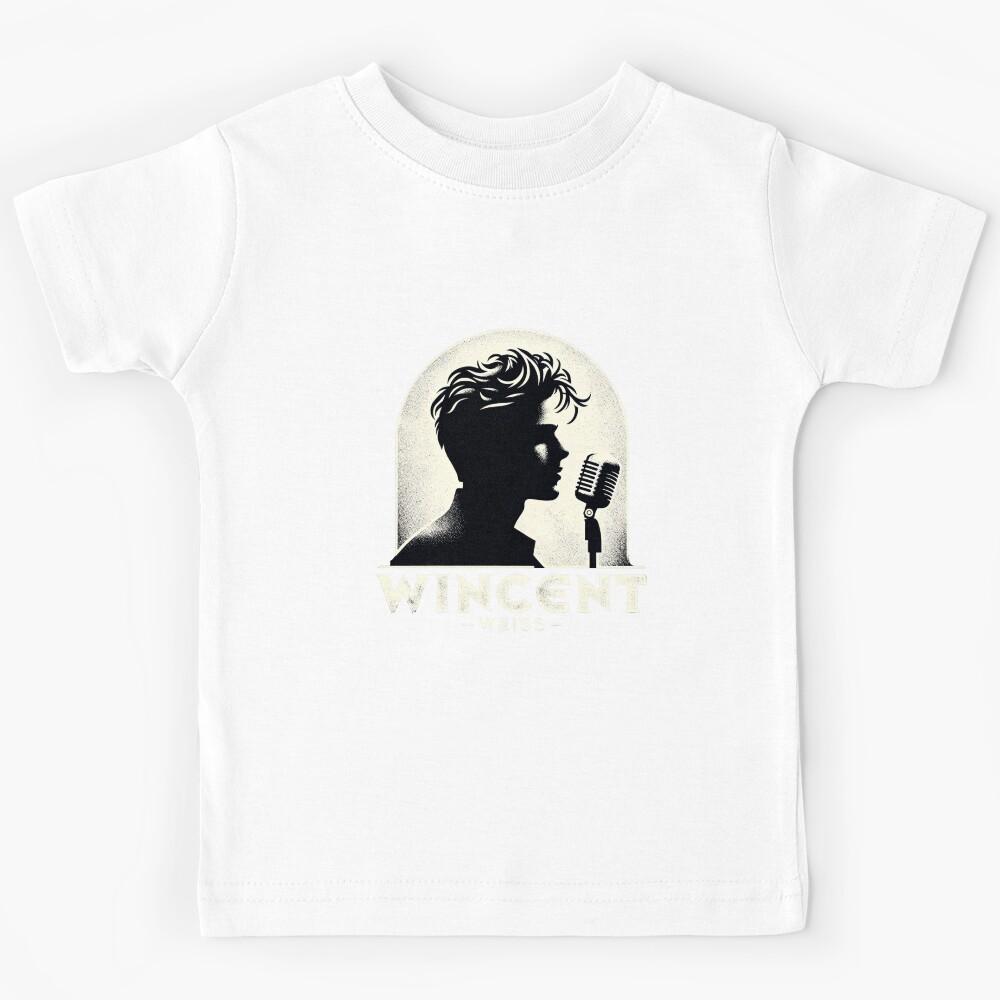 Wincent Weiss Retro Style (on black) Kids T-Shirt 110