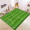 Football Field Pattern Carpet for Living Room Anti Slip Doormat  Suitable Bedroom Kids Play Area Sports Floor Mat for Home Decor