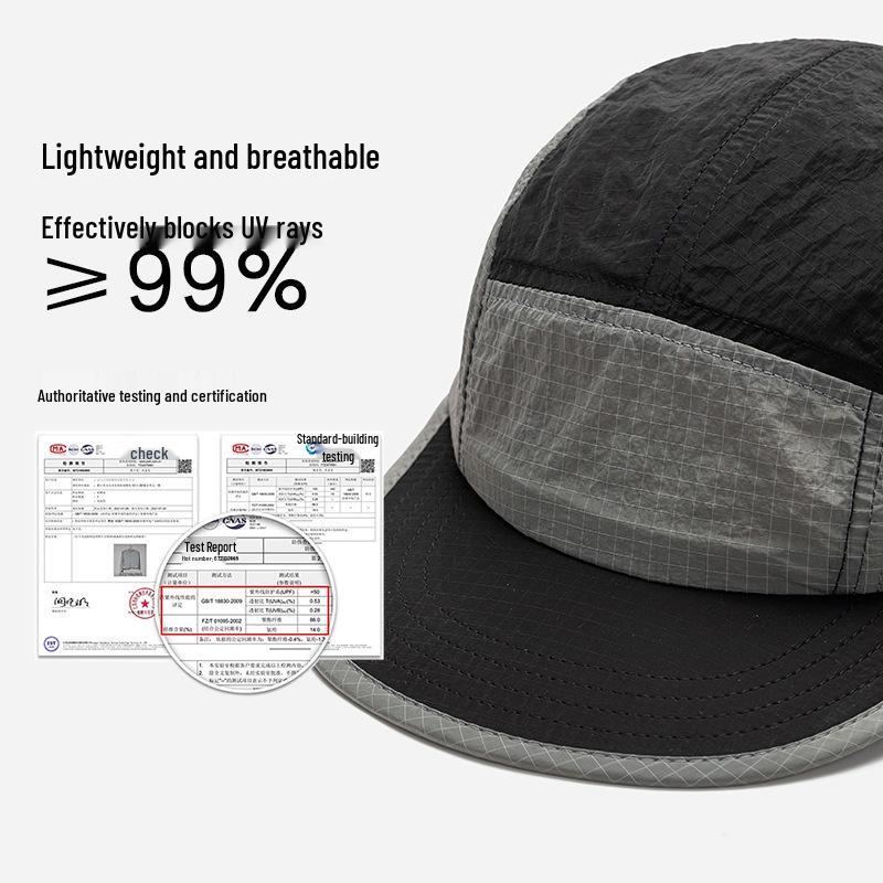 Quick-Dry Breathable Waterproof Sunscreen Baseball Cap for Outdoor Sports and Hiking
