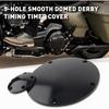 GZYF Motorcycle CNC 5 Holes Derby Cover & Point Cover for Harley Dyna 1999-2017, Softail 1999-UP, Touring FLHT FLHR FLHX FLTR FLHTCUTG 1999-2015,