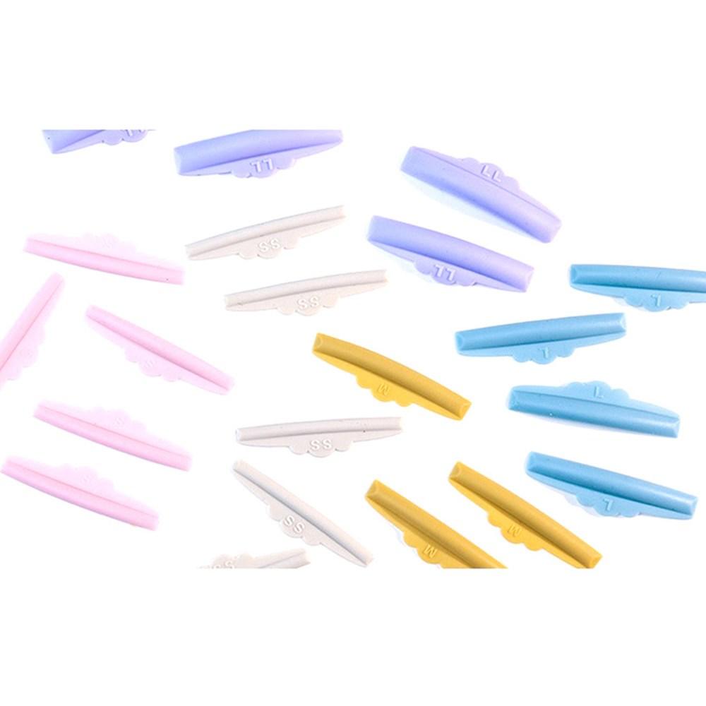Pad Curl Silicone Eyelash Comb Curler Lifting Pair Perm Extension Eye Kit 3/5/10 Accessories Clean Brush, 3pairs