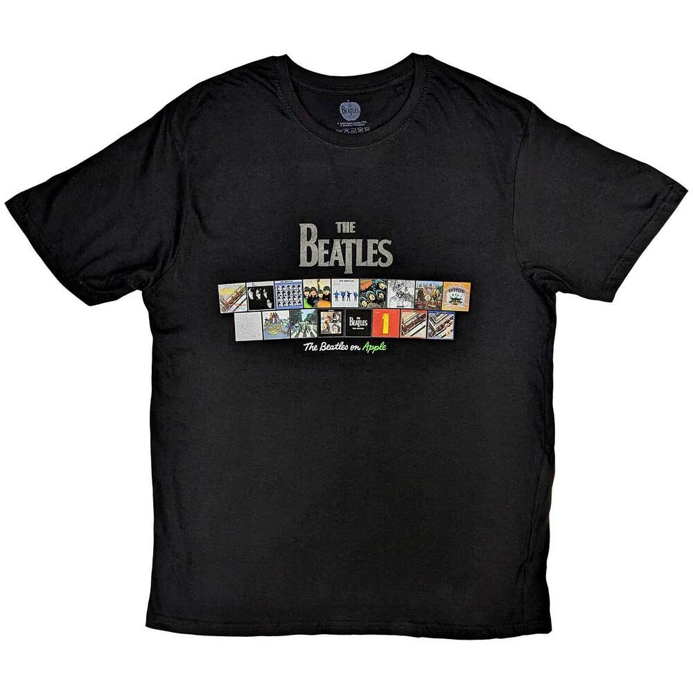 

The Beatles Albums On Apple Unisex T-shirt