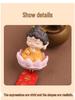 Little Buddha Guanyin Cartoon Car Pendant - Cute Interior Ornament