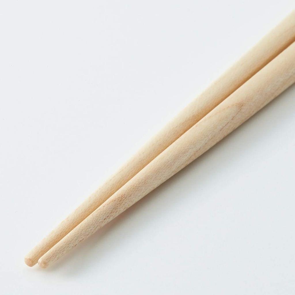 MUJI Maple Natural Dishwasher-Safe Chopsticks, 21cm, 82088427,