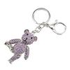 Keychain Artificial   Pendant Keychain Rhinestone Car Key Keychain For Bags Wallets Backpacks
