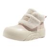 Belle velvet thickened warm cotton shoes winter new student high-top thick-soled cold-proof Velcro
