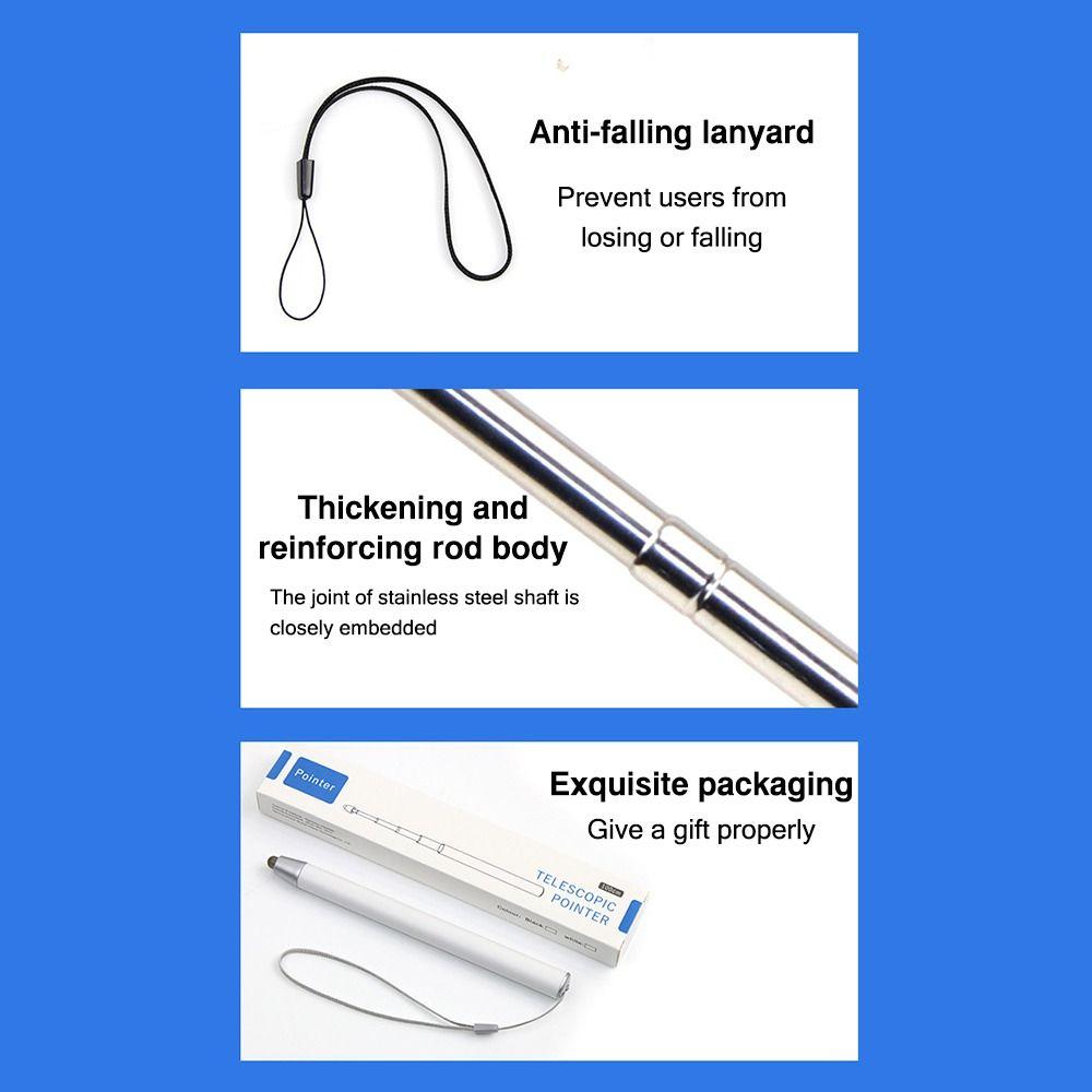 PPT Prezentace Zatahovací Ukazovátko Učební Pomůcky Teleskopická Tyč Škola Kancelář