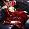 1pc Pucca,Winterzx,RedDigital Print Fleece Blanket - Contemporary Style, Suitable for All Seasons, Perfect for Home, Travel, or Camping - Ma