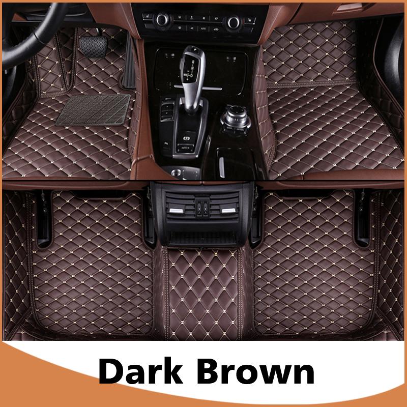 

APPDEE Автомобильные коврики для пола для LEXUS LX серии 470 570 Пятиместные 2007 2008 2009 2010 2011 2012 2013 2014 2015 автомобильные коврики для ног темно-коричневого