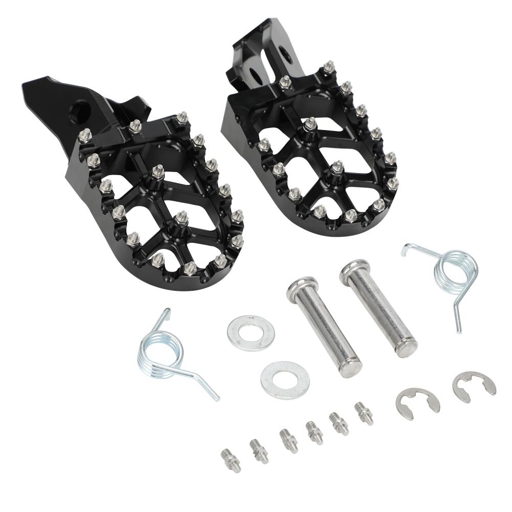 Motorcycle Accessories Aluminum Footrest Footpeg Foot Pegs For Sur-Ron UltraBee Motocross Off-Road Electric Dirt Bike Parts