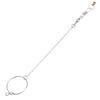 3.5/4.5/5.5mm Stainless Steel Pet Parrot Birds Foot Stand Chain   Ring Toys 5.5mm