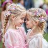 2Pcs New Unicorn Children's Hairpin Cute Pony Flower Hairpin Macaron Color Colorful Flower Hairpin Hair Pick Hair Pick Gift