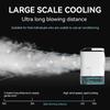 Portable Air Conditioner 3-Speed Small AC Unit Mini Air Cooler 900ML Water Tank Electric Fan With Humidifier for Bedroom Office