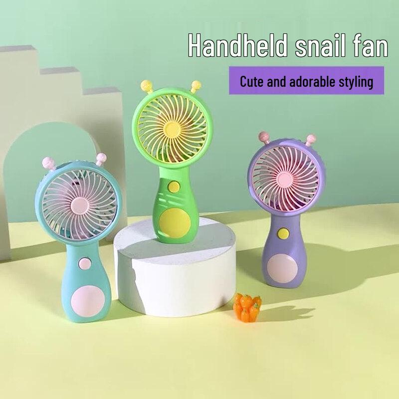 Portable Handheld Mini Desk Fan CN plug (adapter included)