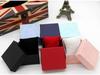 Black Paper Gift Watch Box with Lid and Base