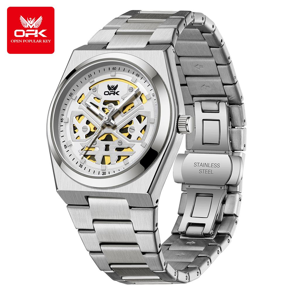 OPK 8188 Men's Watches Luxury Luminous 30m Waterproof Business Man Watch Original Quartz Watch for Man