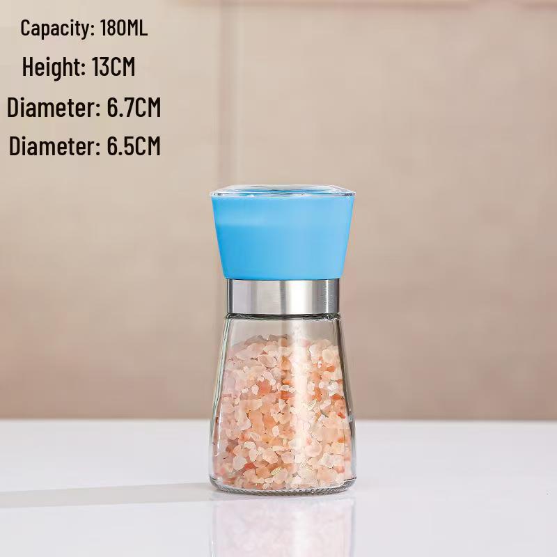 Manual Stainless Steel Salt and Pepper Grinder Set