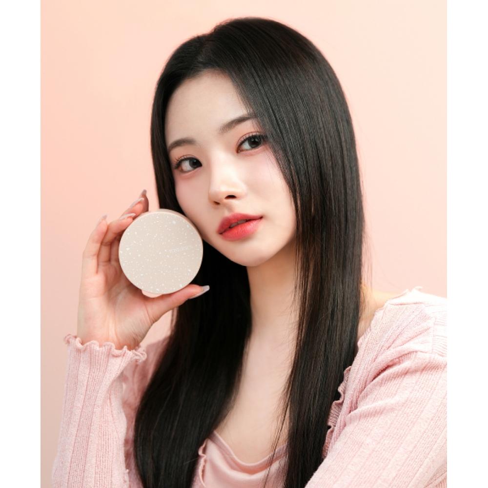 TonefitSun Vegan Dewy Cover Sun Cushion 12g  Moist Nude Beige Tone Up 