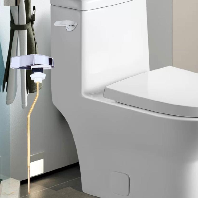 Easy Install Universal Toilet Handle Replacement Easy Installation Toilet Levers Corrosion Resist for Front Mount Tanks