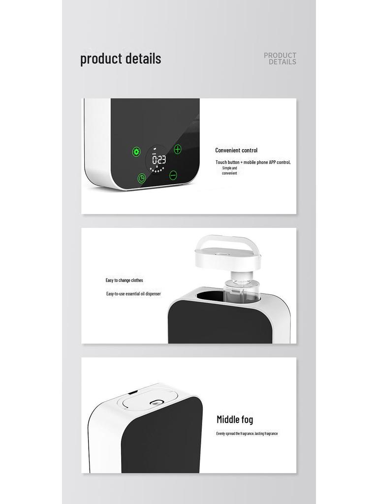 Intelligenter Aromadiffusor für Zuhause und Club – Luftreiniger und Zerstäuber für das Schlafzimmer
