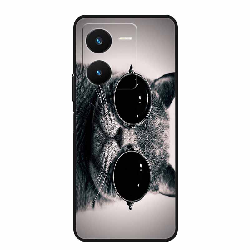 

Для Vivo IQOO Z8 5G Чохол Тварини М який ТПУ Силіконовий Задня Кришка Телефона для Vivo IQOO Z8X V2314A V2312A Ударостійкий Вовк Крутий Coque For Vivo IQOO Z8X