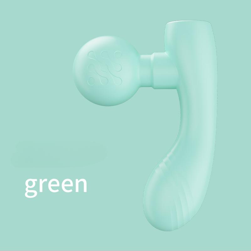 Mini Pistolet Fascialny Wibrujący Szybkie Ładowanie Podwójna Głowica Oba Przenośne mini Relaks Mięśni Całe Ciało Uniwersalny Masaż