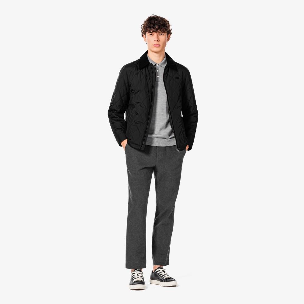 Lacoste Men's Wool-Like Herringbone Slacks HH632E-55N050