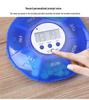 Electronic Timed Pill Box with Pre-recorded Alarm Reminder for Medication
