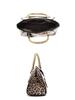 2025 Leopard Print Versatile Handbag: White & Khaki Crossbody Shoulder Bag for Women