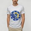 Casual Bosnia and Herzegovina Flag TShirt for Unisex Round Neck Cotton T Shirt Short Sleeve Tee Shirt Gift Idea Tops