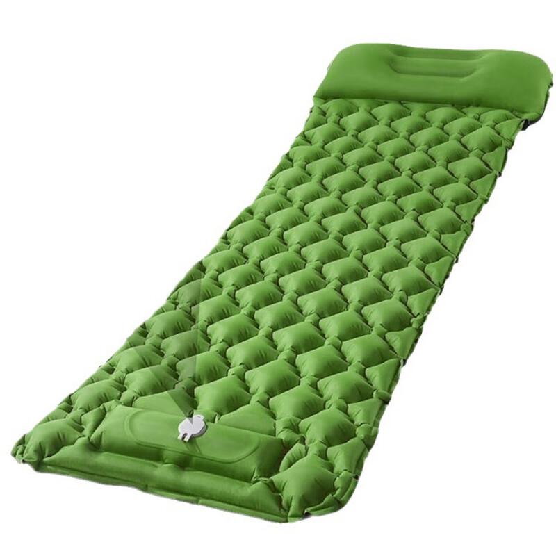 OEING Portable Outdoor Inflatable Camping Mattress 190x58x6cm