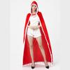 Christmas costumes adult Christmas cape cloak little red riding hood Christmas cape party stage costume